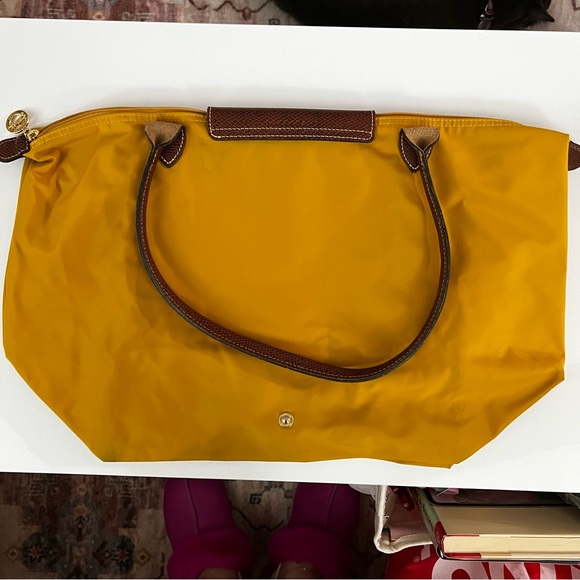 Longchamp Le Pliage Original L in Marigold - Picture 5 of 11